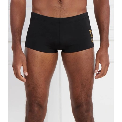 Kąpielówki Emporio Armani z elastanu