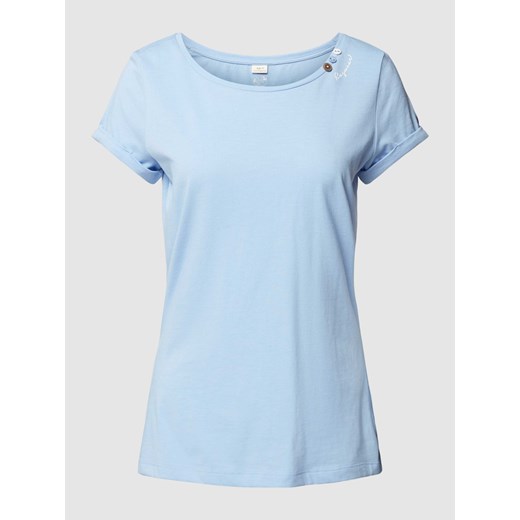 T-shirt z ozdobnymi guzikami ze sklepu Peek&Cloppenburg  w kategorii Bluzki damskie - zdjęcie 169631079