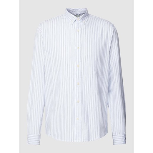 Koszula casualowa o kroju regular fit ze wzorem w paski model ‘QUAASA’ ze sklepu Peek&Cloppenburg  w kategorii Koszule męskie - zdjęcie 169631099
