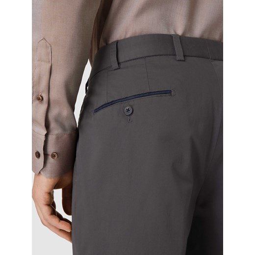 Spodnie o kroju slim fit w kant model ‘PEAKER’ Hiltl 102 Peek&Cloppenburg 