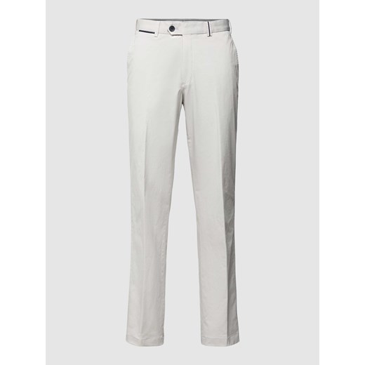 Spodnie o kroju slim fit w kant model ‘PEAKER’ ze sklepu Peek&Cloppenburg  w kategorii Spodnie męskie - zdjęcie 169631368