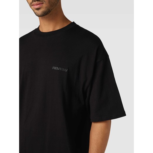T-shirt o kroju oversized z nadrukiem z logo Review XXL Peek&Cloppenburg 