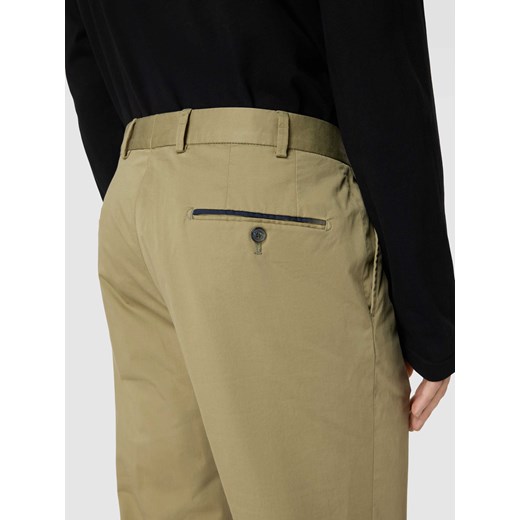 Spodnie o kroju slim fit w kant model ‘PEAKER’ Hiltl 54 Peek&Cloppenburg 