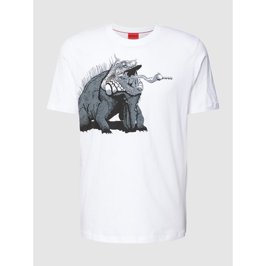 T-shirt z nadrukowanym motywem i logo model ‘Dibeach’ ze sklepu Peek&Cloppenburg  w kategorii T-shirty męskie - zdjęcie 169631725
