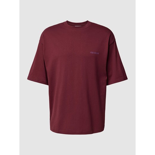 T-shirt o kroju oversized z nadrukiem z logo Review XL Peek&Cloppenburg 