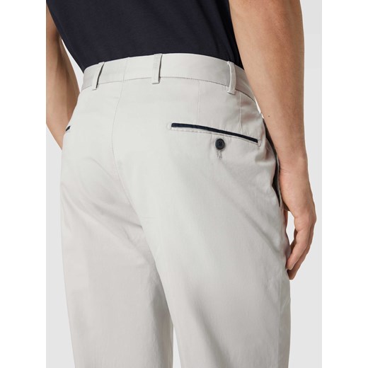 Spodnie o kroju slim fit w kant model ‘PEAKER’ Hiltl 26 Peek&Cloppenburg 