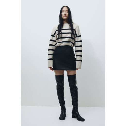 H & M - Kozaki za kolano - Czarny H & M 37 H&M