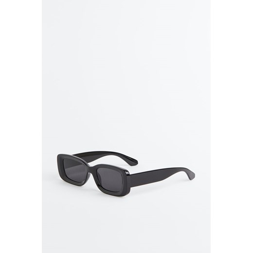 H & M - Prostokątne okulary przeciwsłoneczne - Czarny ze sklepu H&M w kategorii Okulary przeciwsłoneczne damskie - zdjęcie 169632119
