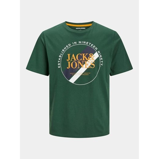 T-shirt męski Jack & Jones z napisami z krótkimi rękawami
