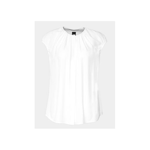 Boss Bluzka Berika 50491355 Biały Regular Fit 42 MODIVO