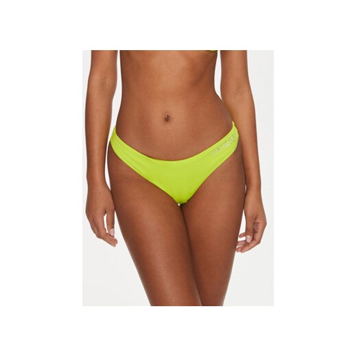 Guess Dół od bikini E4GO02 LY00K Zielony ze sklepu MODIVO w kategorii Stroje kąpielowe - zdjęcie 169635086