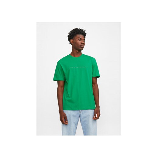 Jack&Jones T-Shirt Star 12234746 Zielony Relaxed Fit ze sklepu MODIVO w kategorii T-shirty męskie - zdjęcie 169635219