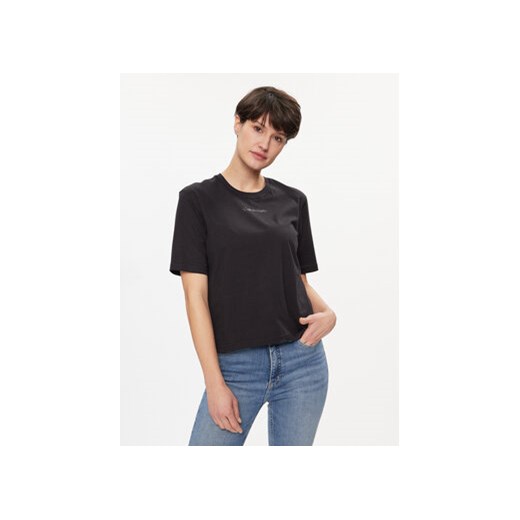 Calvin Klein Performance T-Shirt 00GWS4K210 Czarny Relaxed Fit ze sklepu MODIVO w kategorii Bluzki damskie - zdjęcie 169635665