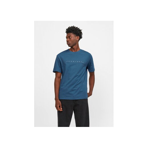 Jack&Jones T-Shirt Star 12234746 Niebieski Relaxed Fit ze sklepu MODIVO w kategorii T-shirty męskie - zdjęcie 169635837