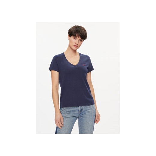 Levi's® T-Shirt Perfect 85341-0064 Granatowy Regular Fit ze sklepu MODIVO w kategorii Bluzki damskie - zdjęcie 169636149
