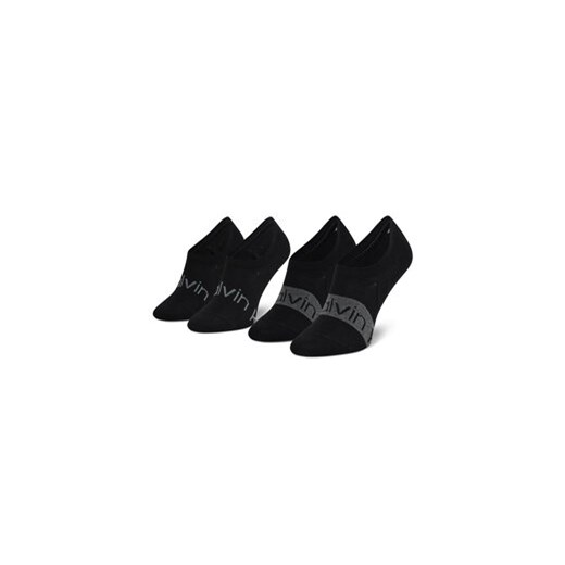 Calvin Klein Zestaw 2 par stopek męskich 701218713 Czarny ze sklepu MODIVO w kategorii Skarpetki męskie - zdjęcie 169636207