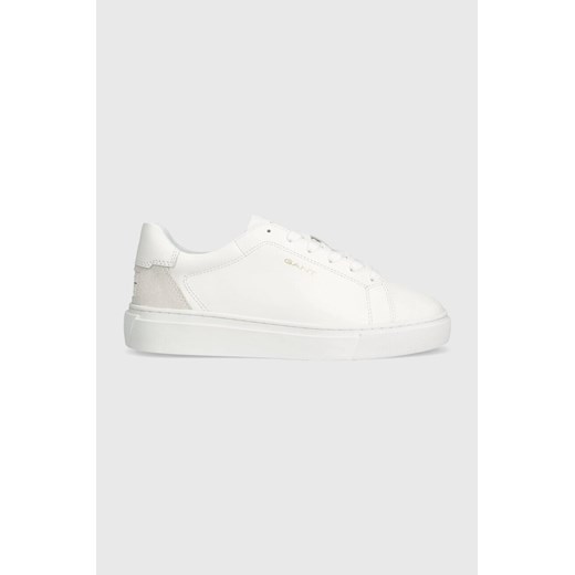 Gant sneakersy skórzane Julice kolor biały 28531553.G29 ze sklepu ANSWEAR.com w kategorii Buty sportowe damskie - zdjęcie 169637365