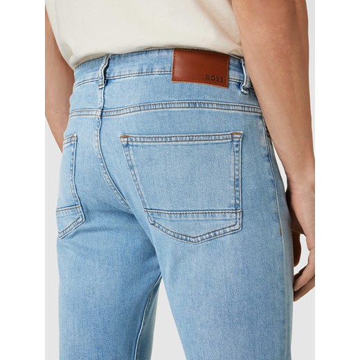 Jeansy o kroju slim fit z wpuszczanymi kieszeniami model ‘Delaware’ 30/32 Peek&Cloppenburg 