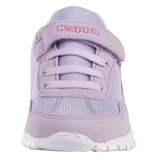 Buty sportowe dziecięce fioletowe Kappa sznurowane 