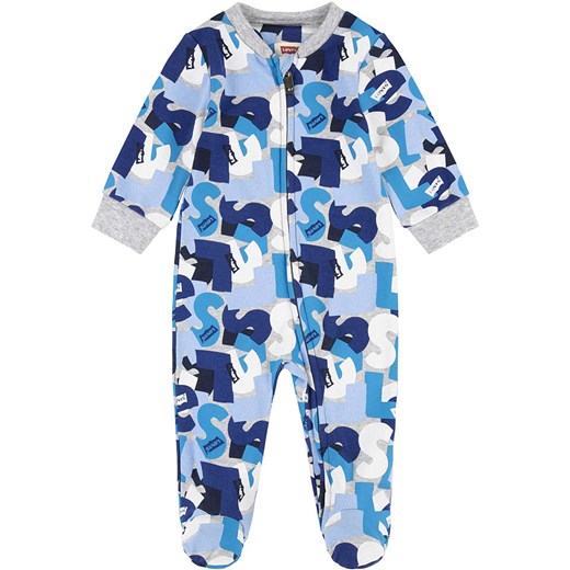 Levi&apos;s Kids Śpioszki w kolorze niebieskim ze sklepu Limango Polska w kategorii Pajacyki - zdjęcie 169646677