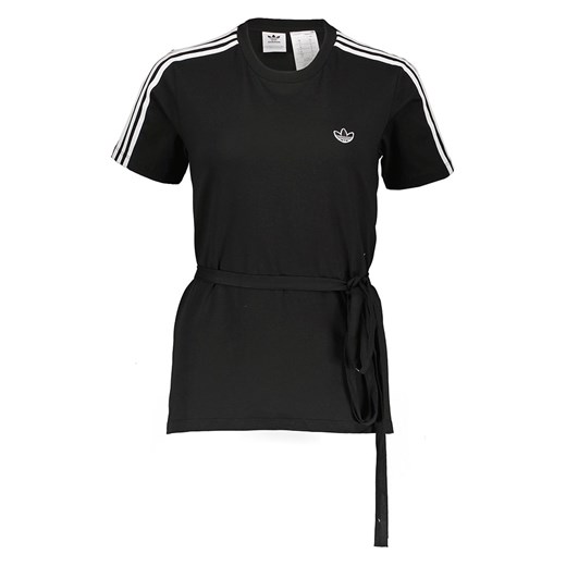 Bluzka damska Adidas czarna z krótkimi rękawami 