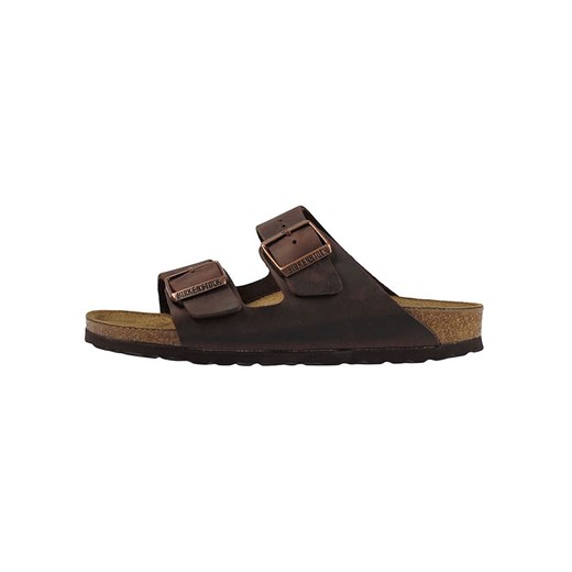 Birkenstock Skórzane klapki &quot;Arizona&quot; w kolorze brązowym ze sklepu Limango Polska w kategorii Klapki damskie - zdjęcie 169647178