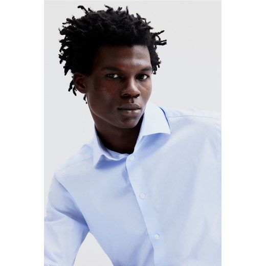 H & M - Koszula Slim Fit - Niebieski ze sklepu H&M w kategorii Koszule męskie - zdjęcie 169647879