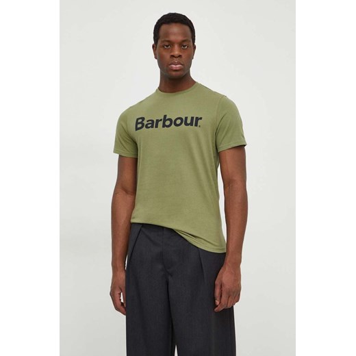 T-shirt męski Barbour z krótkim rękawem 