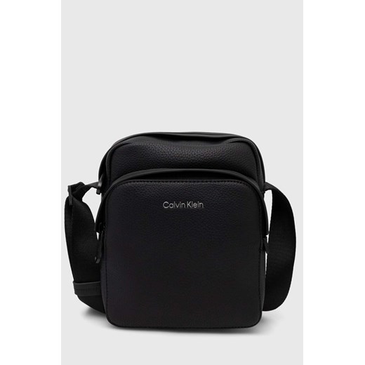 Calvin Klein saszetka kolor czarny ze sklepu ANSWEAR.com w kategorii Torby męskie - zdjęcie 169650446