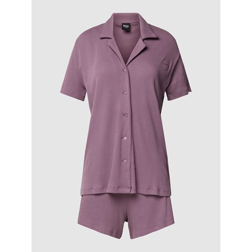 Piżama z efektem prążkowania model ‘Alyssa’ ze sklepu Peek&Cloppenburg  w kategorii Piżamy damskie - zdjęcie 169651727