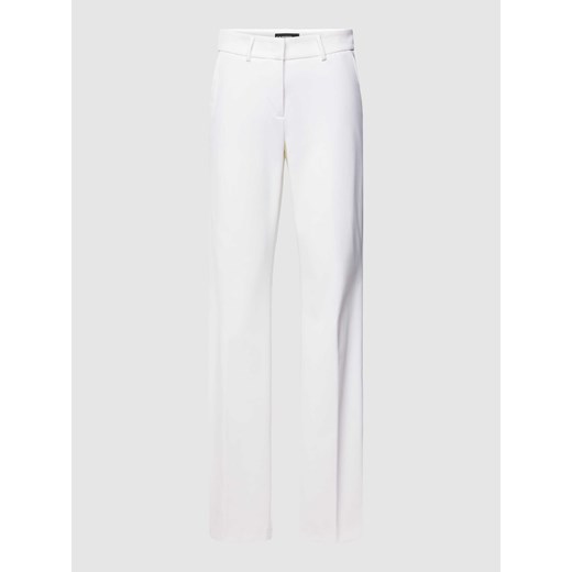 Spodnie materiałowe z poszerzaną nogawką w jednolitym kolorze model ‘FRANCE’ Cambio 34 Peek&Cloppenburg 