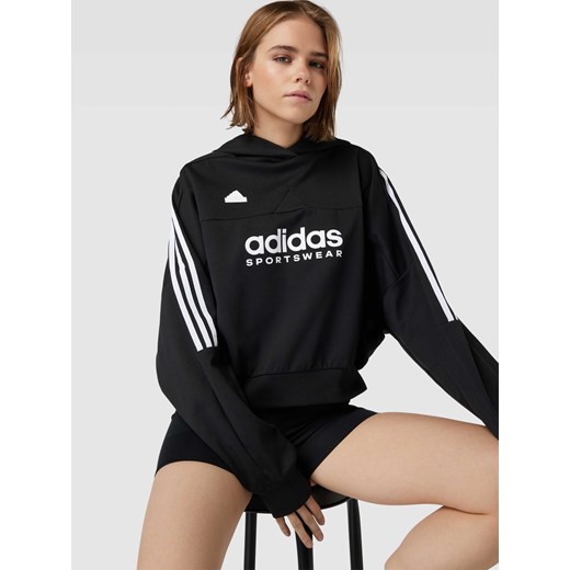 Bluza z kapturem z nadrukiem z logo Adidas Sportswear S Peek&Cloppenburg 