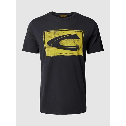 T-shirt z nadrukiem z logo ze sklepu Peek&Cloppenburg  w kategorii T-shirty męskie - zdjęcie 169652406