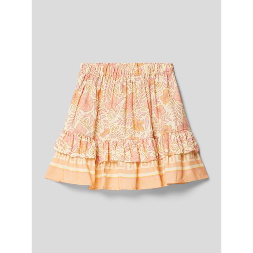 Spódnica z wiskozy z kwiatowym wzorem ze sklepu Peek&Cloppenburg  w kategorii Spódnice dziewczęce - zdjęcie 169652418