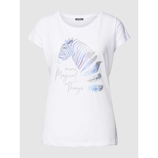 T-shirt z nadrukowanym motywem ze sklepu Peek&Cloppenburg  w kategorii Bluzki damskie - zdjęcie 169652826