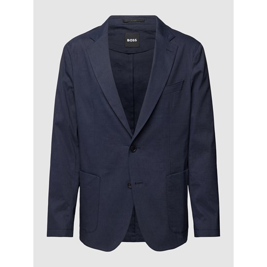 Marynarka na dwa guziki z mieszanki lnu model ‘Hanry’ 48 Peek&Cloppenburg 