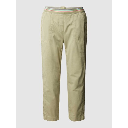 Spodnie sportowe o skróconym kroju regular fit model ‘SUE’ ze sklepu Peek&Cloppenburg  w kategorii Spodnie damskie - zdjęcie 169652938