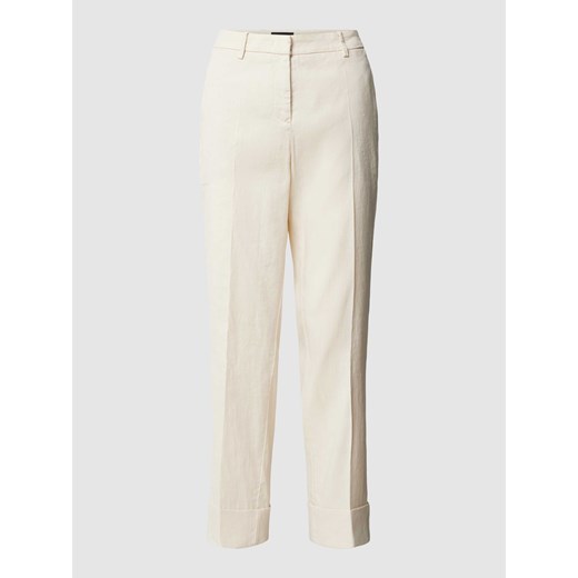 Spodnie sportowe o skróconym kroju regular fit model ‘KRYSTAL’ ze sklepu Peek&Cloppenburg  w kategorii Spodnie damskie - zdjęcie 169653116