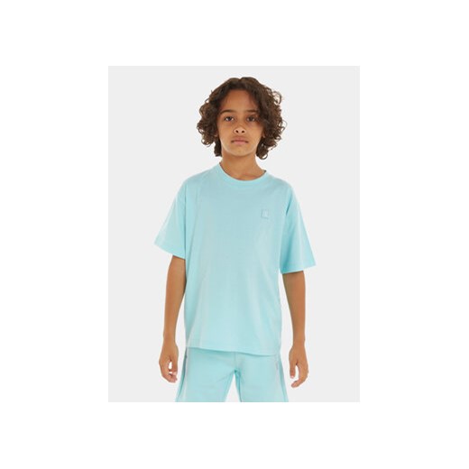 Calvin Klein Jeans T-Shirt Mono Mini Badge IU0IU00580 M Niebieski Regular Fit ze sklepu MODIVO w kategorii T-shirty chłopięce - zdjęcie 169655077