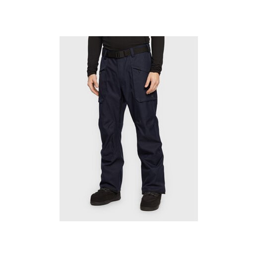 4F Spodnie narciarskie H4Z22-SPMN002 Granatowy Regular Fit ze sklepu MODIVO w kategorii Spodnie męskie - zdjęcie 169655108