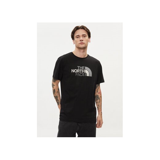 The North Face T-Shirt Easy NF0A87N5 Czarny Regular Fit ze sklepu MODIVO w kategorii T-shirty męskie - zdjęcie 169655165