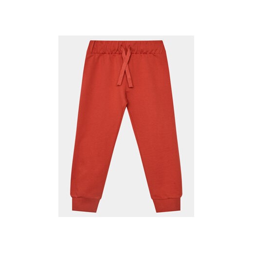 United Colors Of Benetton Spodnie dresowe 3BC1GF01P Czerwony Regular Fit ze sklepu MODIVO w kategorii Spodnie chłopięce - zdjęcie 169655177
