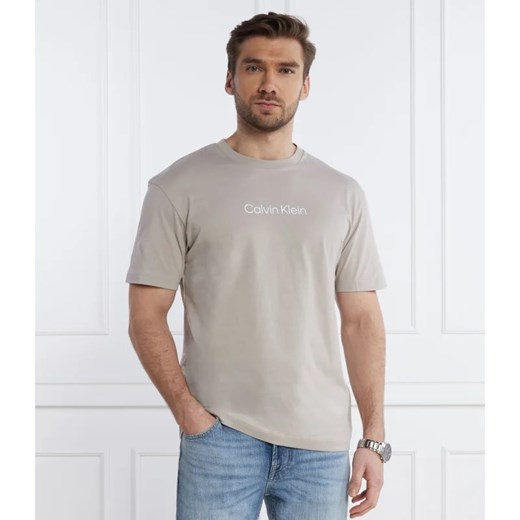 Calvin Klein t-shirt męski biały młodzieżowy 