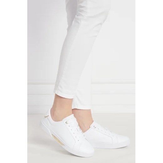 Buty sportowe damskie Tommy Hilfiger sneakersy z tworzywa sztucznego