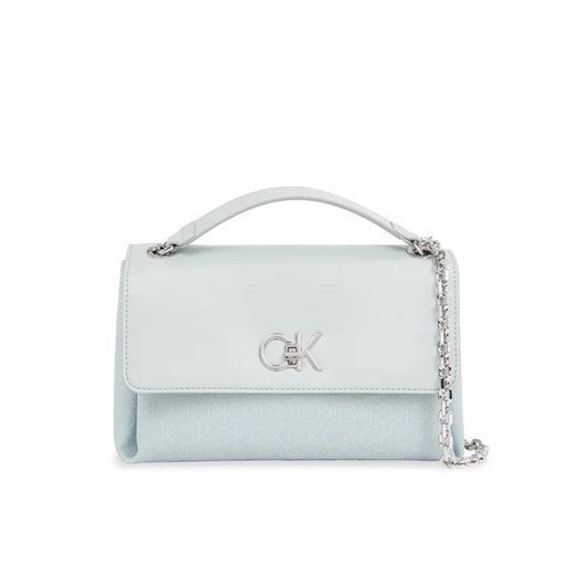Listonoszka Calvin Klein średniej wielkości elegancka 
