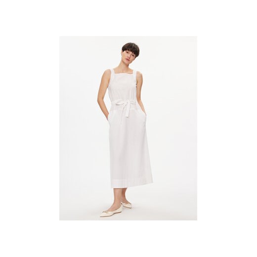 Max Mara Leisure Sukienka letnia Panfilo 2416221068 Biały Regular Fit ze sklepu MODIVO w kategorii Sukienki - zdjęcie 169657778