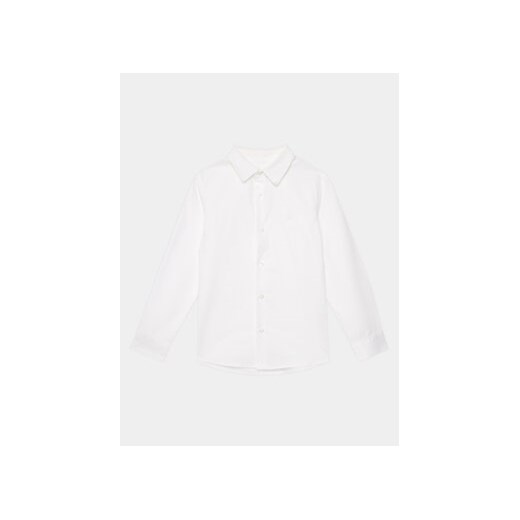 United Colors Of Benetton Koszula 5DGXCQ00T Biały Regular Fit ze sklepu MODIVO w kategorii Koszule chłopięce - zdjęcie 169657817
