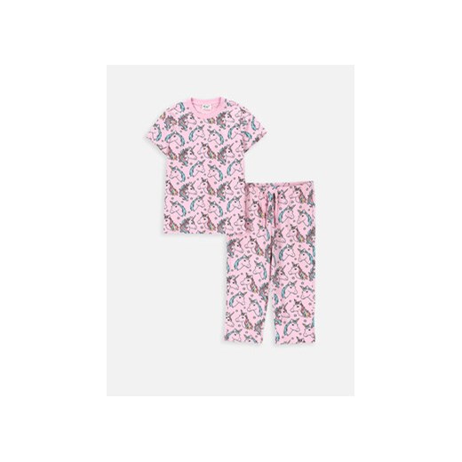 Coccodrillo Piżama WC4448217PJS Różowy Regular Fit ze sklepu MODIVO w kategorii Piżamy dziecięce - zdjęcie 169658108