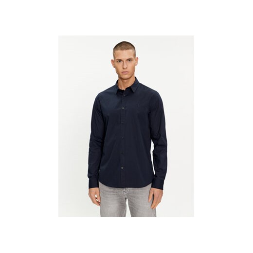 Calvin Klein Jeans Koszula J30J324614 Granatowy Slim Fit ze sklepu MODIVO w kategorii Koszule męskie - zdjęcie 169658117