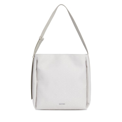 Shopper bag biała Calvin Klein